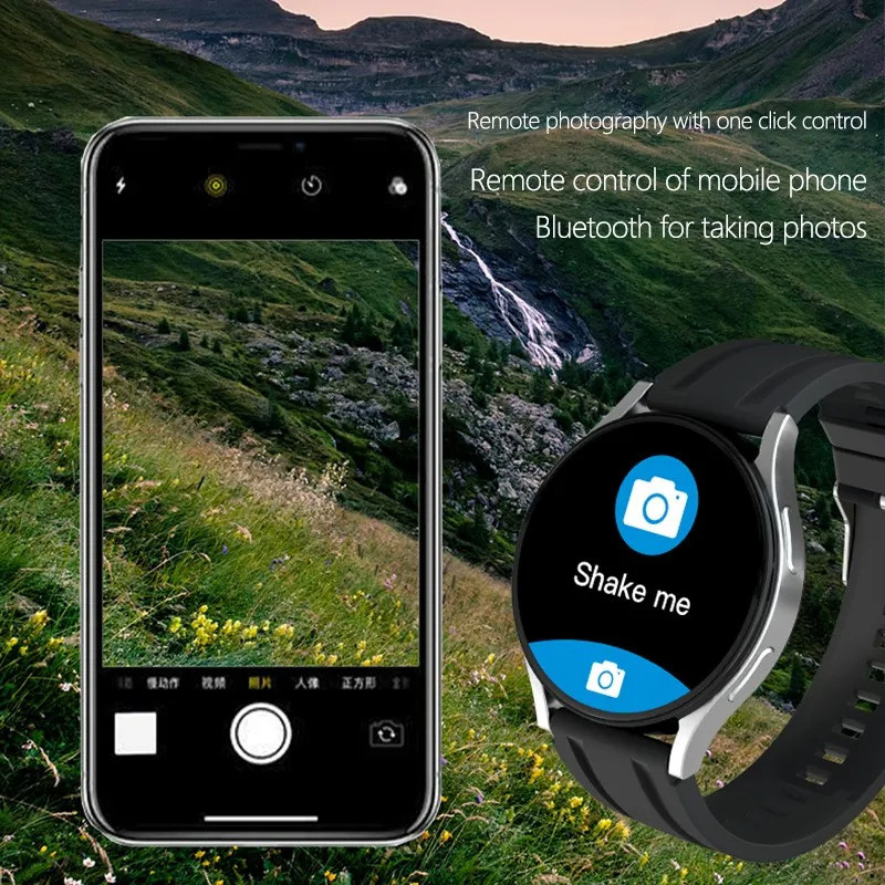 Smartwatch GT1 1.32” Full Touch – Chamadas Bluetooth, Monitoramento Sono, Tela Redonda IPS