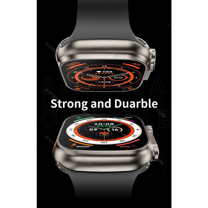 Smartwatch T800 Ultra 2.4 HD – Tela 45mm, Digital, Unissex