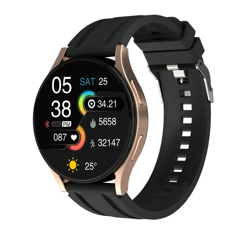 Smartwatch GT1 1.32” Full Touch – Chamadas Bluetooth, Monitoramento Sono, Tela Redonda IPS